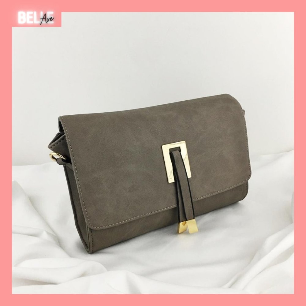 gray clutch/crossbody
